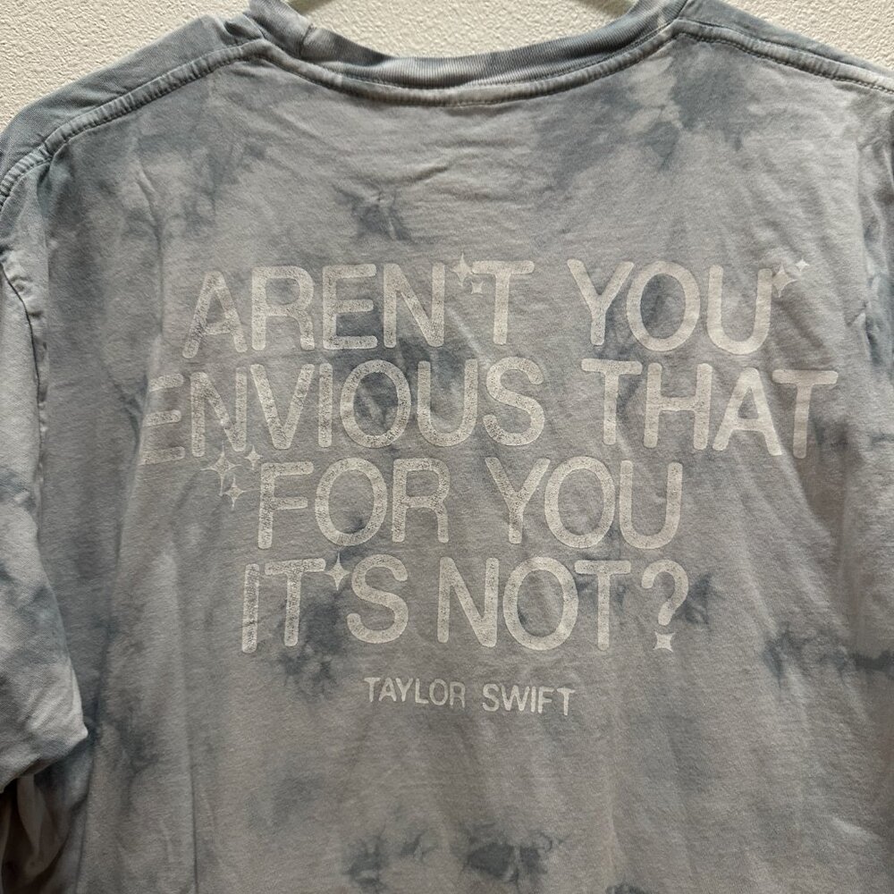 Taylor Swift Karma's A Relaxing Thought Midnights Tie Dye T-Shirt Size XL - Picture 4 of 5